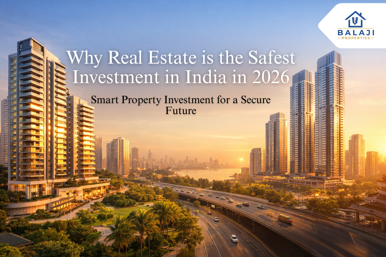 Real Estate is the Safest Investment in India