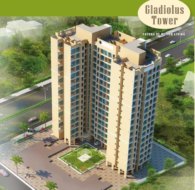 1 BHK Flat in Shellproof Gladiolus Tower, Vasai East – ₹38-42 Lakhs